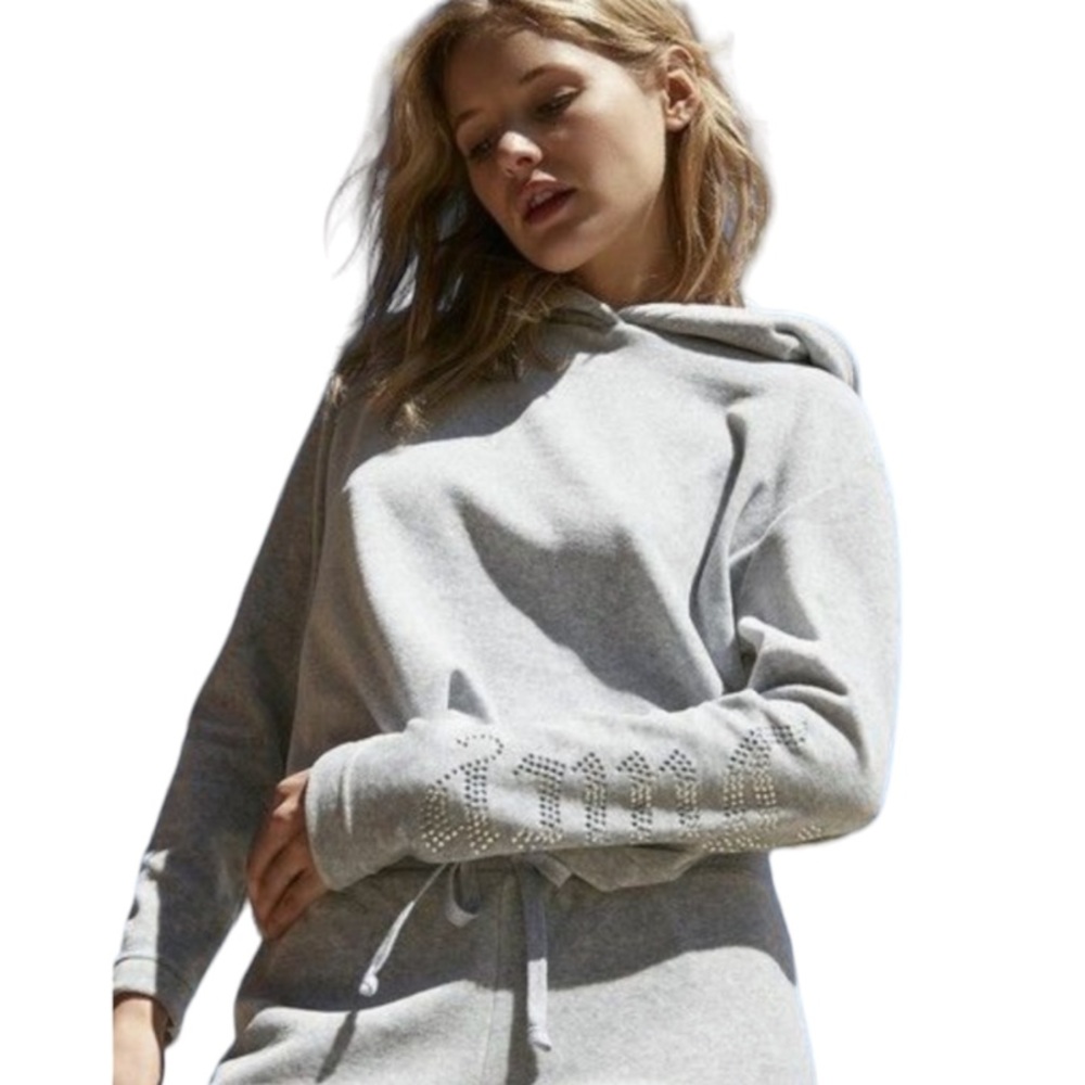 Juicy Couture For UO Gothic Crystal Hooded Velour